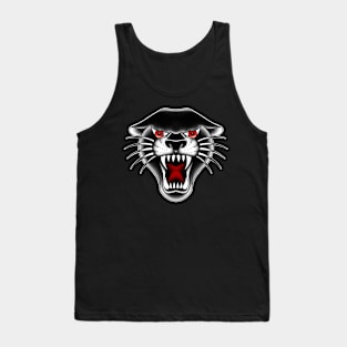 HomeSchoolTattoo Panther Tank Top